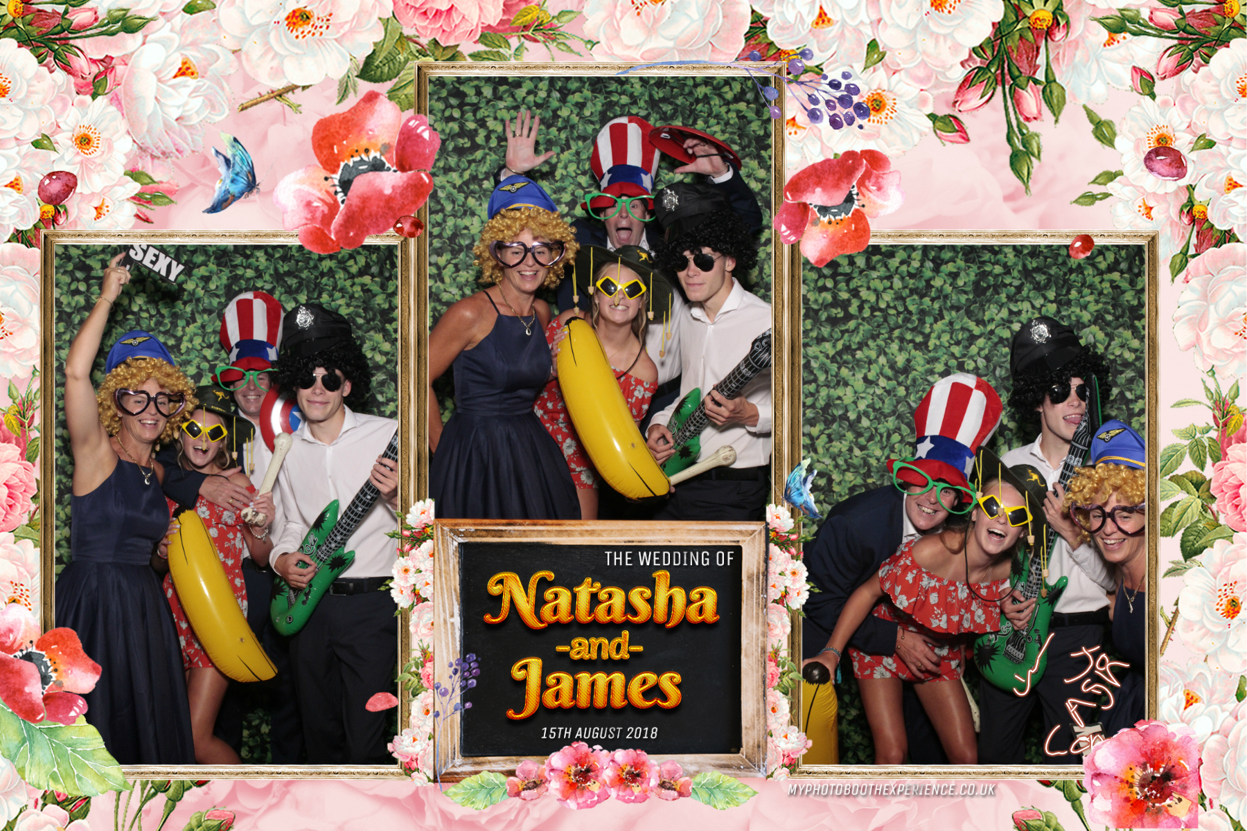 Natasha & James  | View more photos from the event at gallery.myphotoboothexperience.co.uk/u/MyPhotoBoothExperienceLtd/Natasha-James